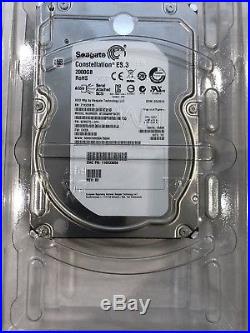 2 TB Seagate serial attached SCSI hard drives x 4