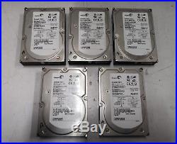 - 5x Dell 146GB U320 SCSI 10K 3.5 GC828 Hard Drive ST3146707LC 9X2006-143