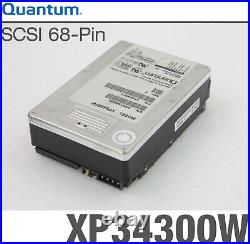 68-POL Quantum SCSI Hard Drive XP34300W AT43W011-05-G SCSI HDD n652