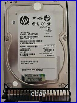 695507-001 HP 1TB SAS G8 7.2K RPM 3.5 Hard Drive 653947-001