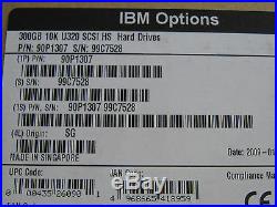 90P1307 IBM 300GB 10K SCSI HS Ultra320 Hard Drive