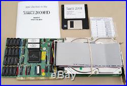 A2091 SCSI Controller 4gb Harddrive 2mb RAM 7.0 ROMs14MhzMOD for Amiga 2000 4000