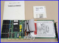 A2091 SCSI Controller with 275mb Harddrive for Commodore Amiga 2000 3000 4000