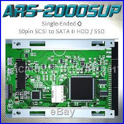 ACARD ARS-2000SUP 50pin SCSI to SATA II Solid State or Hard Disc Drive Bridge