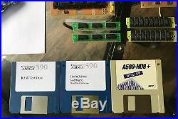 Amiga 500 GVP Impact Series II SCSI Hard Drive Controller Sidecar x2