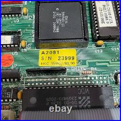Amiga A2091 SCSI Hard Drive Controller Card 7.0 Rom, DMAC, 525MB HD, 1MB Ram