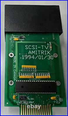 Amitrix SCSI-TV Adapter for Commodore CDTV withDisk Drives