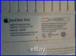 Apple External SCSI Hard Drive RARE Vintage Macintosh M2604