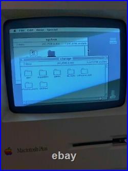 Apple Macintosh PLUS SE 2 GB 50-pin SCSI System 6.0.8 Hard Drive APPS GAMES