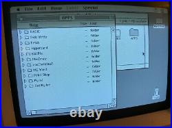 Apple Macintosh Plus, SE, 2 GB External SCSI Hard Drive, System 3.3 APPS GAMES