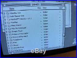 Apple Macintosh SE, 4 GB 50pin internal SCSI Hard Drive, System 6.0.8 APPS GAMES
