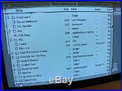 Apple Macintosh SE, 4 GB 50pin internal SCSI Hard Drive, System 6.0.8 APPS GAMES