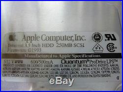 Apple/quantum Prodrive Lps 270s 50pin SCSI Hard Drive Tb25s023 Rev. 04-e