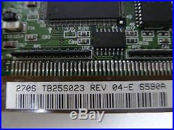 Apple/quantum Prodrive Lps 270s 50pin SCSI Hard Drive Tb25s023 Rev. 04-e