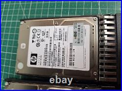 BATCH OF 3 HP 146 GB 15K RPM Serial Attached SCSI (SAS) HP PROLIANT HARD DRIVES