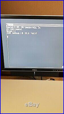 Commodore Amiga 2000 COMPUTER System w SCSI hard drive Cortek Flash & 8Mb RAM