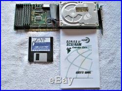 Commodore Amiga GVP SCSI Card with 52mb Harddrive &4 MB of Fast Ram OS2.1