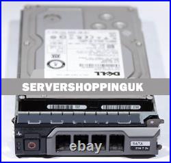 Dell 02G4HM 2-TB 7.2K RPM 3.5 Inch SATA Hard Disk Drive with0D981 Caddy