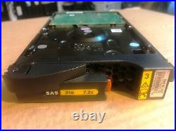 EMC 005049225 2TB SAS Hard Drive for VNXe3100 VNXe3150 V2-DAE-12 V2-PS07-020