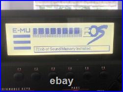 E-Mu E6400 Classic with 72Mb RAM, EOS 4.62, 4GB internal Hard Drive & SCSI CDROM