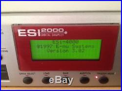 Emu Esi2000 Sampler With SCSI HArd Drive