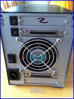 External CTI SCSI Case hard disk drive With 2 Seagate Cheetah drives Included