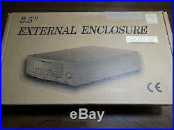 External SCSI Case For 3.5 x 1 50-Pin Drive & Seagate Cheetah 73gig drive