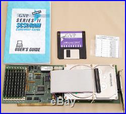 GVP HC+8 SCSI Controller with 4gb Harddrive and 8mb RAM for Amiga 2000 4000 II