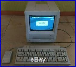 Genuine Apple Macintosh SE 1MB RAM 20MB SCSI Hard Drive with Mouse and Keyboard