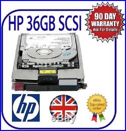 HP 36GB 15K SCSI 3.5 WIDE ULTRA320 Server Hard Drive HDD + CADDY