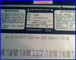 Hard Disk Drive SCSI Micropolis 1588 FS0013-03-5E 50-pin FH 760 MB S0140010