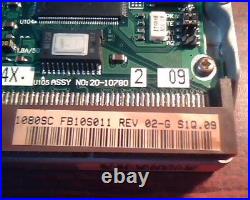 Hard Disk Drive SCSI Quantum Fireball 1080S FB10S011 02-G S1Q. 09 20-10780 50-pin