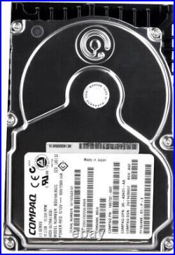 Hard Drive Compaq BD018635CC 180732-002 18.2GB 10000U/Min SCSI U160 3.5 Inch