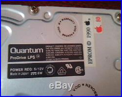 Hard Drive Disk SCSI Quantum ProDrive LPS 84S 980-80-9404 50-pin 84MB Apple