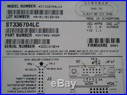 Hard Drive Disk SCSI Seagate Cheetah ST336704LC A-01-0133-5 9N7006-069 Ultra-3