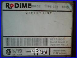 Hard Drive SCSI Disk Rodime RO652 02B 62171000 50240