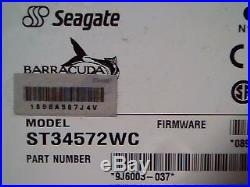 Hard Drive SCSI Disk Seagate Barracuda 9J6003-037