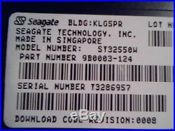 Hard Drive SCSI Disk Seagate Barracuda ST32550W 9B0003-124 K-01-9618-7