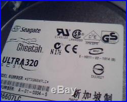 Hard Drive SCSI Seagate Cheetah Ultra320 ST336607LC 9V4006-001 0001 A-01-0304-5