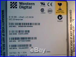 Hard Drive SCSI Western Digital WDE9180-0048A4 CACCLEWC