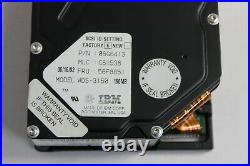 IBM 56f8851 06g6413 Wds-3120 160mb 50 Pin SCSI Hard Drive