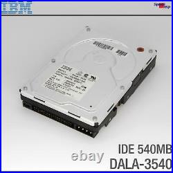IBM DALA-3540 540MB 528MB Ide Pata 40-PIN Pole HDD Hard Drive 85G3674 Hard Disk
