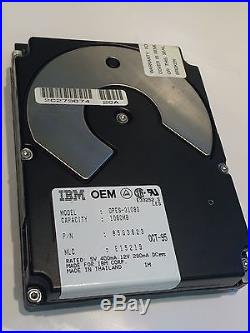 IBM DPES-31080 85G3623 1GB 50-PIN SCSI DRIVE ad2j3