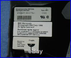 IBM Type 0671-E15 72X6363 SCSI 50-pin 5.25 Full Height Hard Drive (Near Mint)