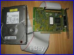ISA Seagate ST02 SCSI Controller Card for PC/XT/AT with IBM Hard Drive. Work