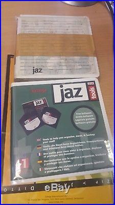 Iomega Jaz Portable SCSI 2 x 1gb hard drives upgrade BOXED EXCELLENT CONDITION