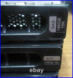 LOT OF 9 Seagate Cheetah 146GB 15K 3.5 SAS (ST3146855SS)