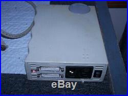 Lacie Tsunamii External 700MB SCSI Hard Drive with cables for vintage Macintosh