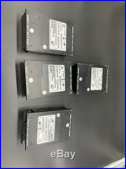 Lot Of 4 SEAGATE ST15230N 4GB 50-PIN SCSI HARD DRIVE P/N9B2001-039