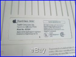 Lot of 2 Apple Hard Disk 20SC SCSI External Hard Drive for Macintosh